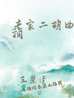 老家二胡曲谱d调