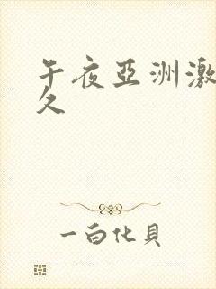 午夜亚洲激情久久