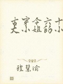 古穿今六十年代大小姐的小说