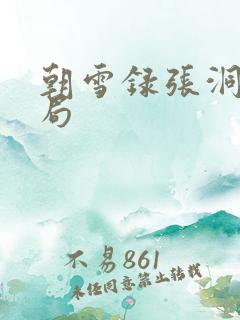 朝雪录张洞玄结局