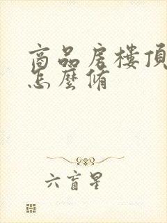 商品房楼顶漏水怎么修