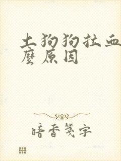 土狗狗拉血是什么原因