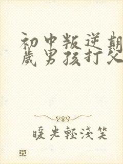 初中叛逆期15岁男孩打父母