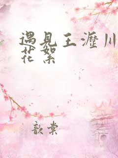 遇见王沥川未播花絮