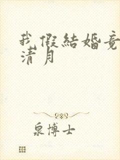 我假结婚竟娶苏清月