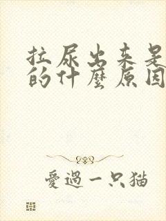 拉尿出来是红色的什么原因