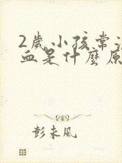 2岁小孩常流鼻血是什么原因