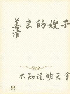 善良的嫂子2高清