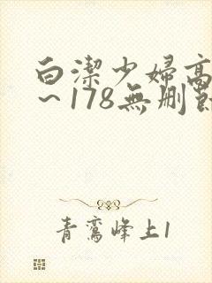 白洁少妇高义1～178无删节