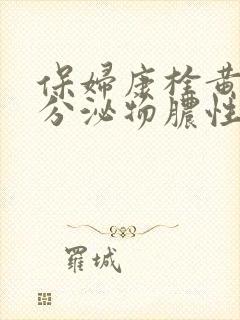 保妇康栓黄绿色分泌物脓性