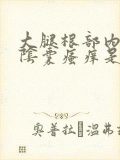 大腿根部内侧和阴囊瘙痒是怎么回事