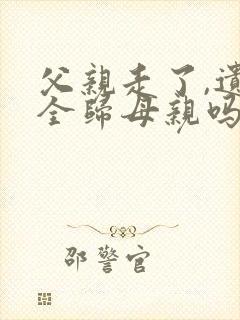 父亲走了,遗产全归母亲吗