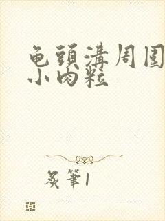 龟头沟周围长有小肉粒