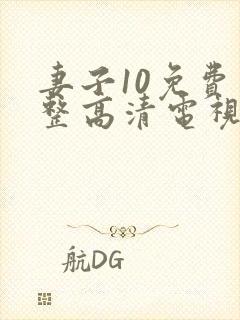 妻子10免费完整高清电视剧在线看中文