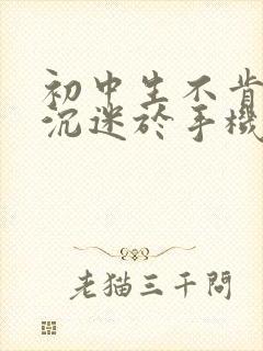 初中生不肯上学沉迷于手机怎么办