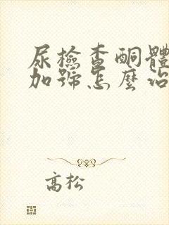 尿检查酮体一个加号怎么治疗