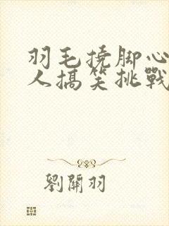 羽毛挠脚心外国人搞笑挑战