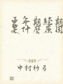 更年期经期头晕是什么原因引起的