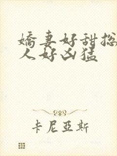 娇妻好甜总裁大人好凶猛