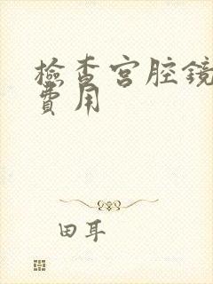 检查宫腔镜多少费用