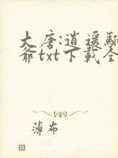 大唐:逍遥驸马爷txt下载全本