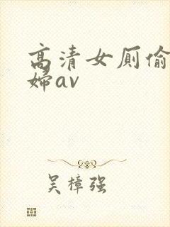 高清女厕偷拍少妇av