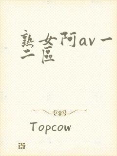 熟女阿av一区二区