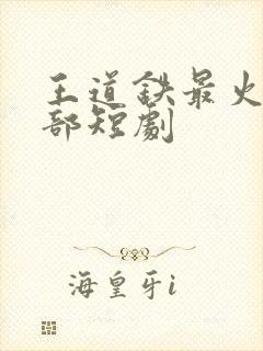 王道铁最火的三部短剧