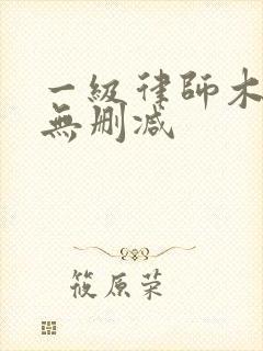 一级律师木苏里无删减