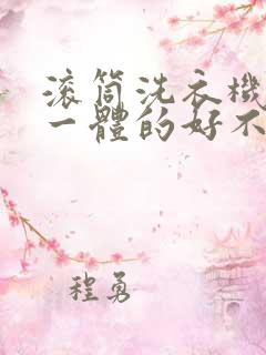 滚筒洗衣机洗烘一体的好不好