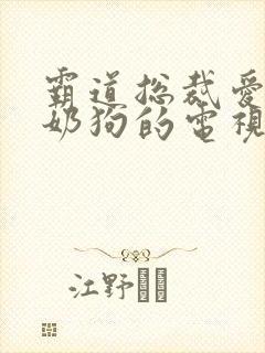 霸道总裁爱上小奶狗的电视剧