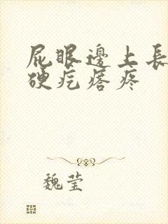 屁眼边上长一个硬疙瘩疼