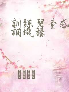 训练儿童感统失调机构