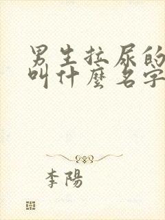 男生拉尿的地方叫什么名字