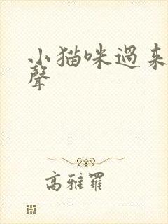 小猫咪过来的叫声