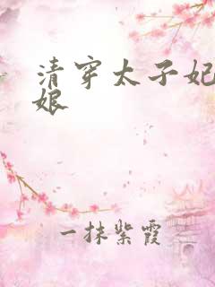 清穿太子妃 姑娘