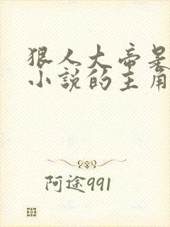 狠人大帝是哪部小说的主角