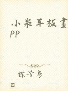 小米平板画图app