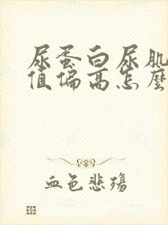 尿蛋白尿肌酐比值偏高怎么办