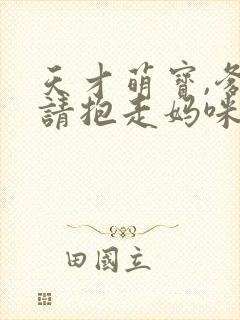 天才萌宝,爹地请抱走妈咪