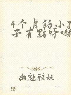 4个月的小孩鼻子有点呼哧呼哧的怎么办?