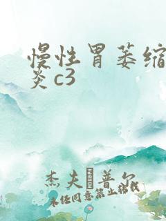 慢性胃萎缩性胃炎c3