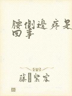 腰侧边疼是怎么回事