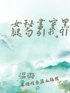 女秘书穿黑丝美腿勾引我91