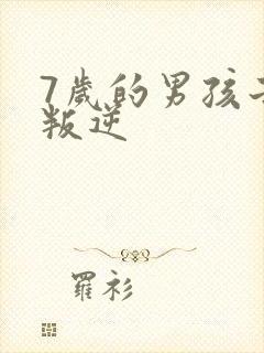 7岁的男孩子很叛逆