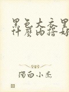 黑色大衣里面搭什么内搭好看