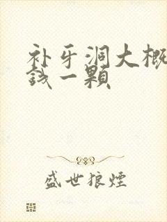 补牙洞大概多少钱一颗