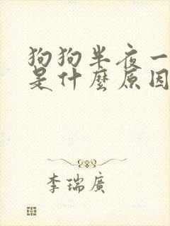 狗狗半夜一直叫是什么原因