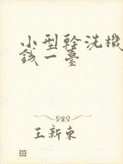 小型干洗机多少钱一台