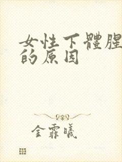 女性下体腥臭味的原因